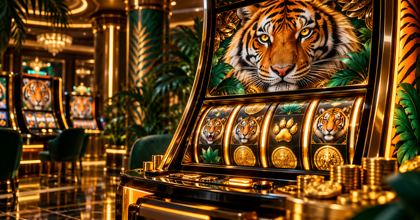 Emerald Jungle Tiger Slots